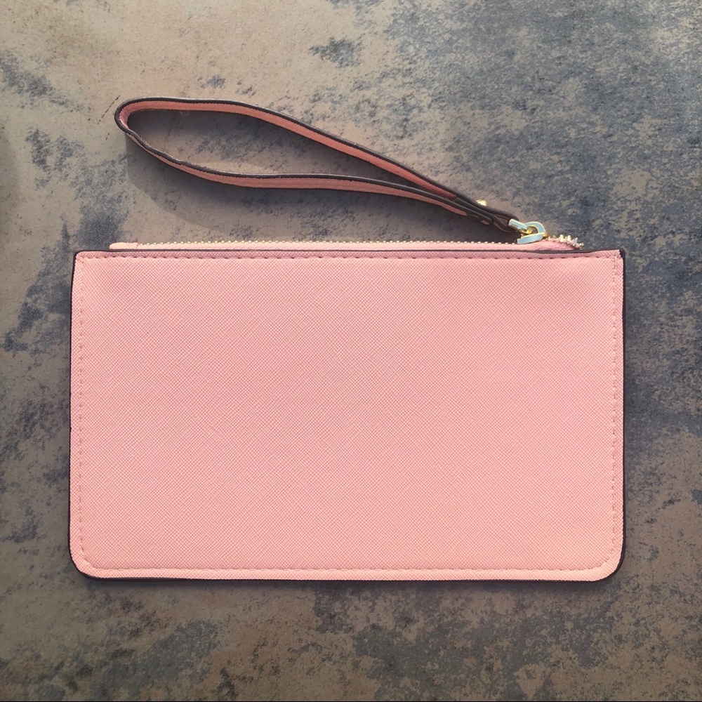 NWT Peach Kate Spade Wristlet Wallet - Picture 2 of 4